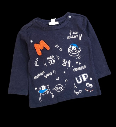 Реглан "Hey", бавовна ТМ "OVS"