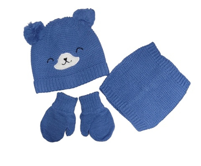 Шапочка, снуд, рукавички, акрил ТМ "BRC" (р. 46-48)