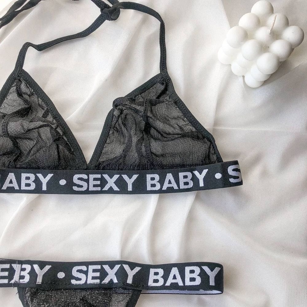 Комплект із написом "Sexy BABY"
