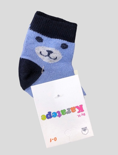 Шкарпетки "Ведмежа", котон ТМ "Karatepe socks" (0-6 міс)