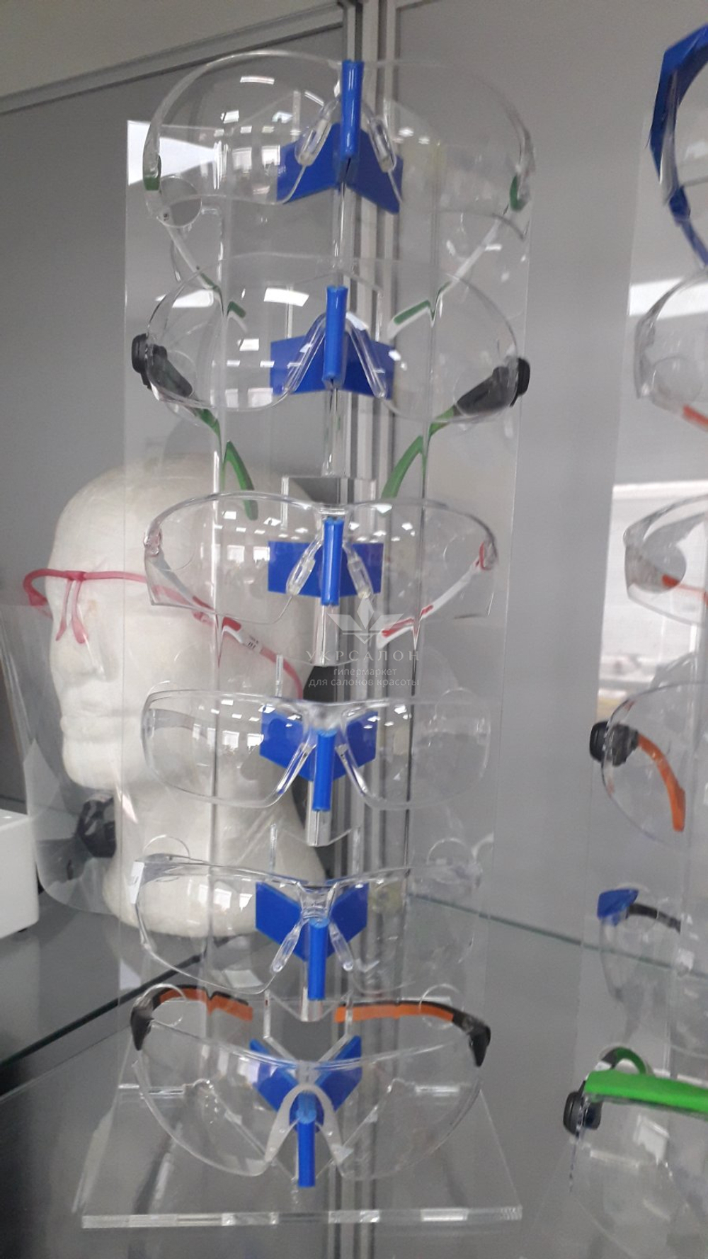 Очки защитные незапотевающие прозрачные, 513 Univet