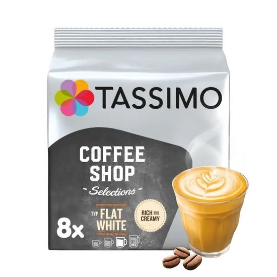 Капсули без упаковок Tassimo Flat White 16 шт