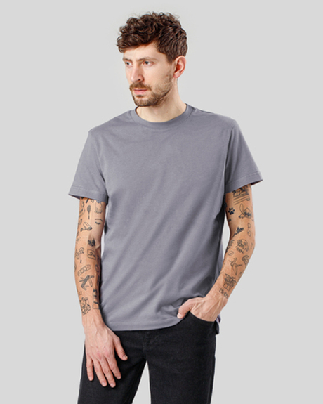 Футболка чоловіча сіра (арт. 7462300504)