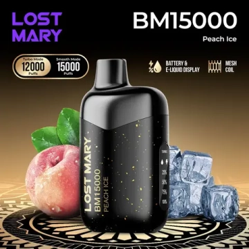 Lost Mary BM15000 - Peach Ice (2% nic)