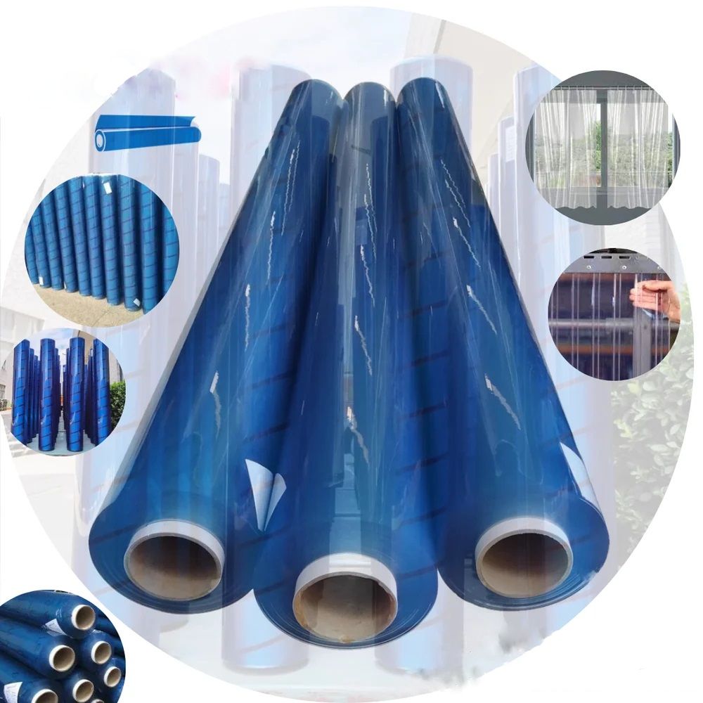 Пленка СИЛИКОН (Мягкое стекло ПВХ) 150 мкм (0,15мм) 1,5х106м