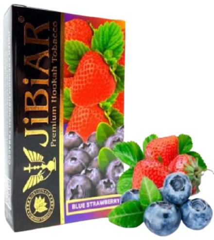 Табак Jibiar Blue Strawberry (Джибиар Голубая Клубника) 50г
