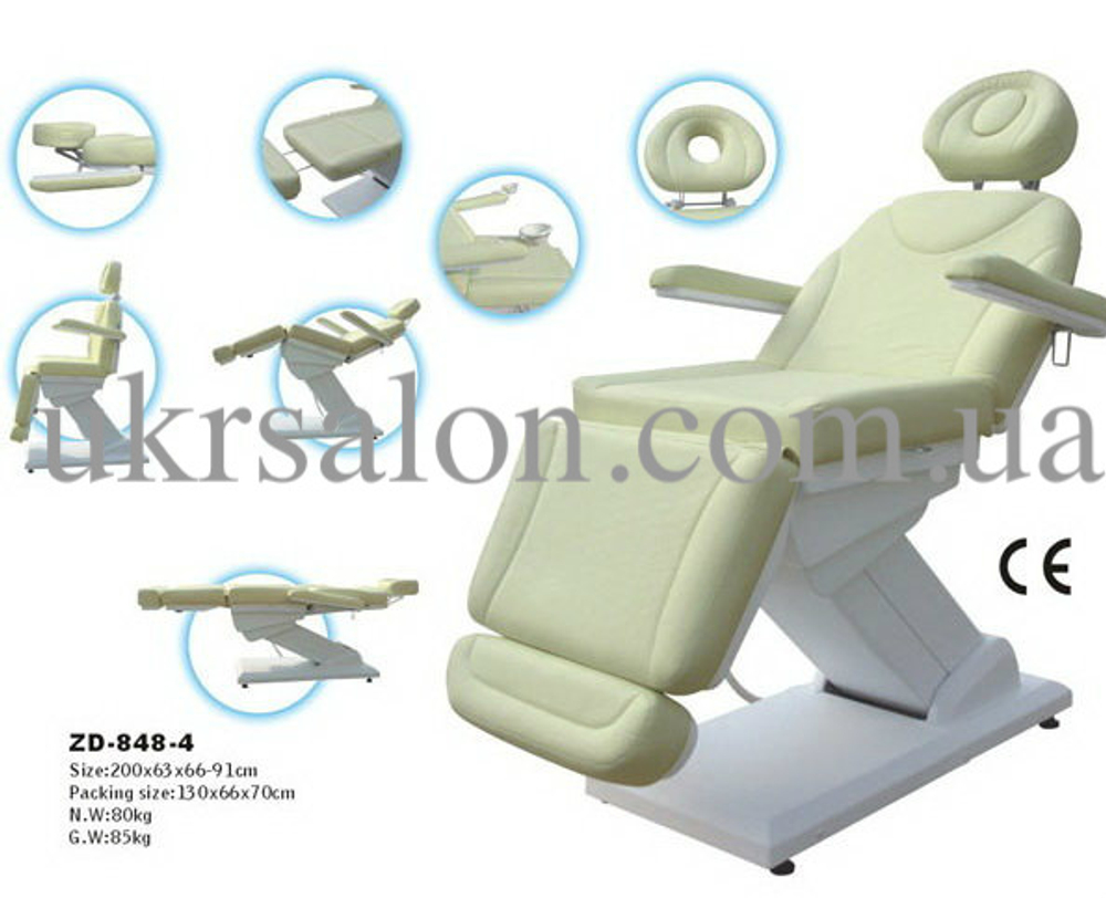 Кушетка массажно-косметологическая  ZD-848-4