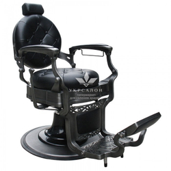 Перукарське крісло барбер Vintage Black
