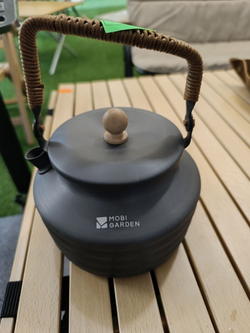 Чайник походный черный матовый