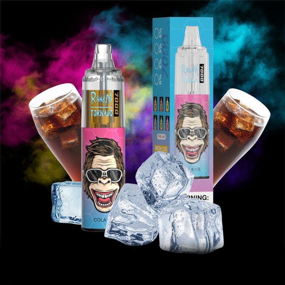 RandM Tornado 7000 Cola Ice  5% nic