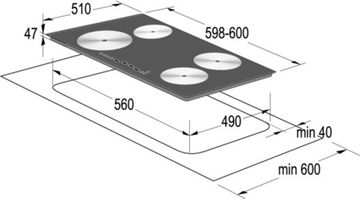 Варильна поверхня електрична GORENJE IT 641 ORA-W