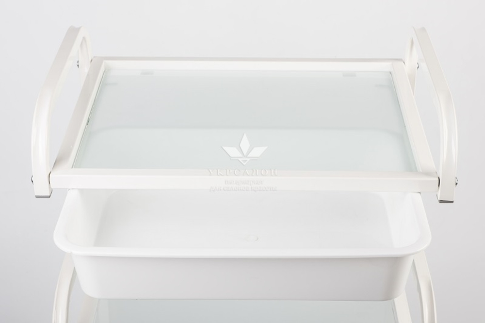 Косметологічний візок S3-l-w білий