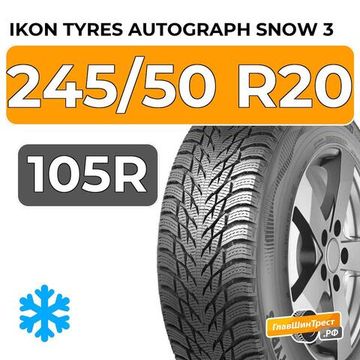 Ikon Tyres Autograph Snow 3 SUV 245/50 R20 105R XL