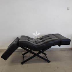 Анатомічна кушетка Tertio 2 Black для лешмейкерів та бровістів