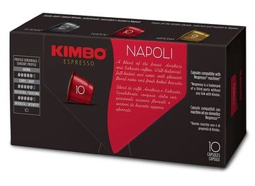 100 Капсул Nespresso Kimbo Napoli 10х10 шт