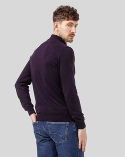 Джемпер чоловічий темно-фіолетовий (арт. 7662300304)