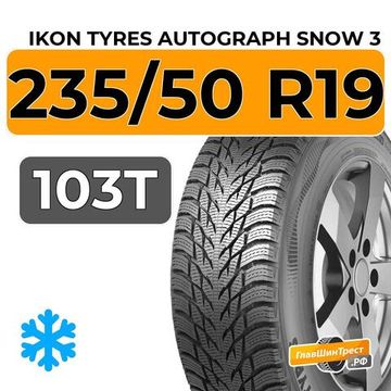 Ikon Tyres Autograph Snow 3 SUV 235/50 R19 103T XL
