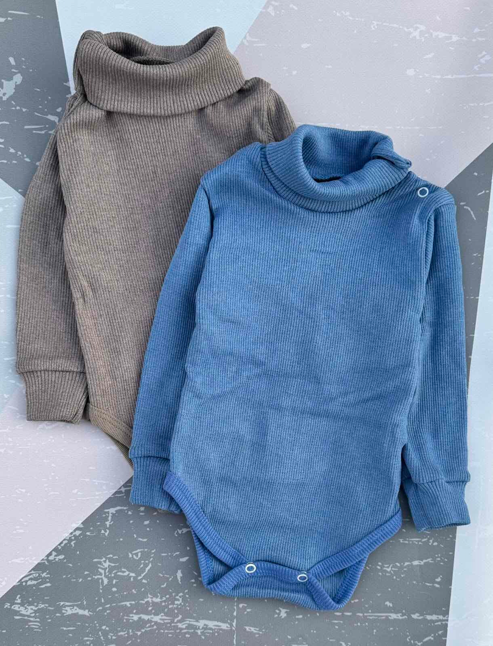 Боді-водолазка, рубчик з начосом ТМ "Пташка"