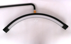 Безтіньова Led лампа для бьюті майстра Smart Moon Light HD-M8X, 60 Вт, чорна