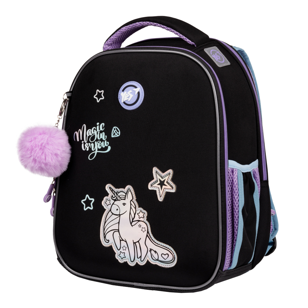 Рюкзак каркасний YES H-100 Magic Rainbow Unicorn (арт. 559546)