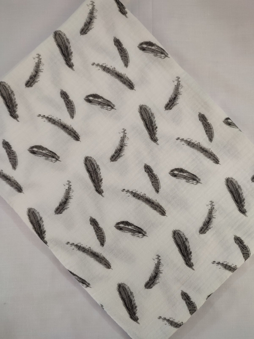 Пеленка муслиновая жатая двухслойная