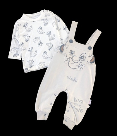Напівкомбінезон з регланом "Сімба", двунитка, бавовна ТМ "Murat Baby"