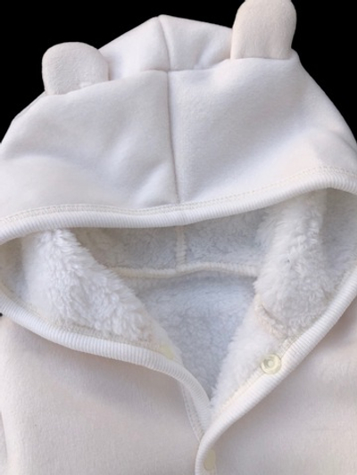 Комбінезон з капюшоном "Порше", плюш, набивна махра ТМ "Happy ТОТ"