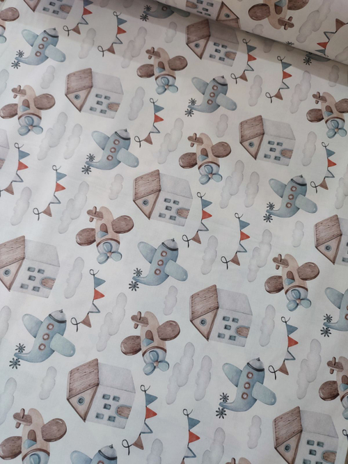 Поплин DIGITAL принт (2.4) Турция