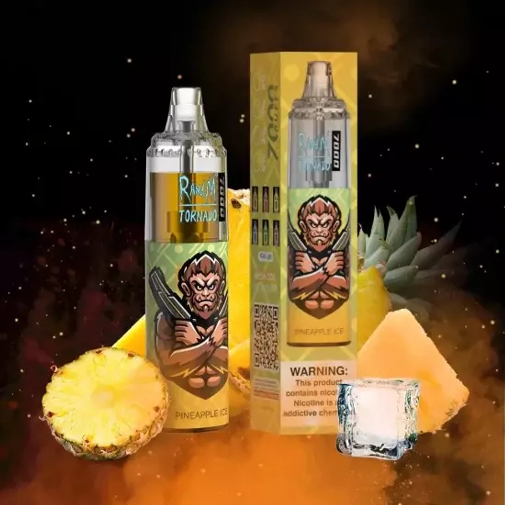 RandM Tornado 7000 Pineapple Ice 5% nic