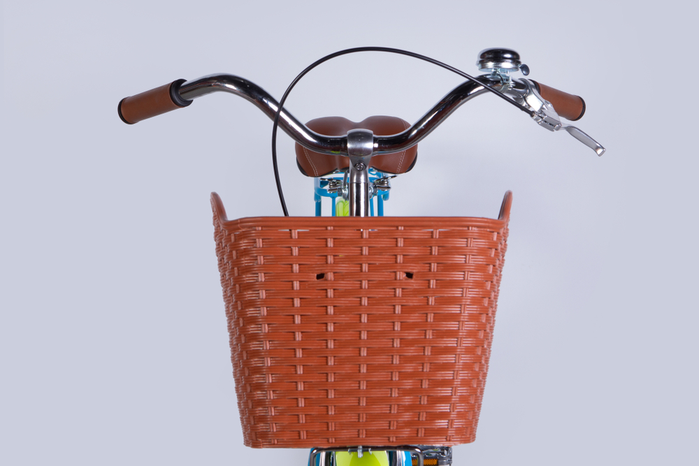 Велосипед городской 26 дюймов Dorozhnik Lux Velosteel 2025 с корзиной и багажником, рама 17"