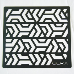 Вытяжка для маникюра настольная Ulka Pemium с фильтром, цвет белый (сетка черная)