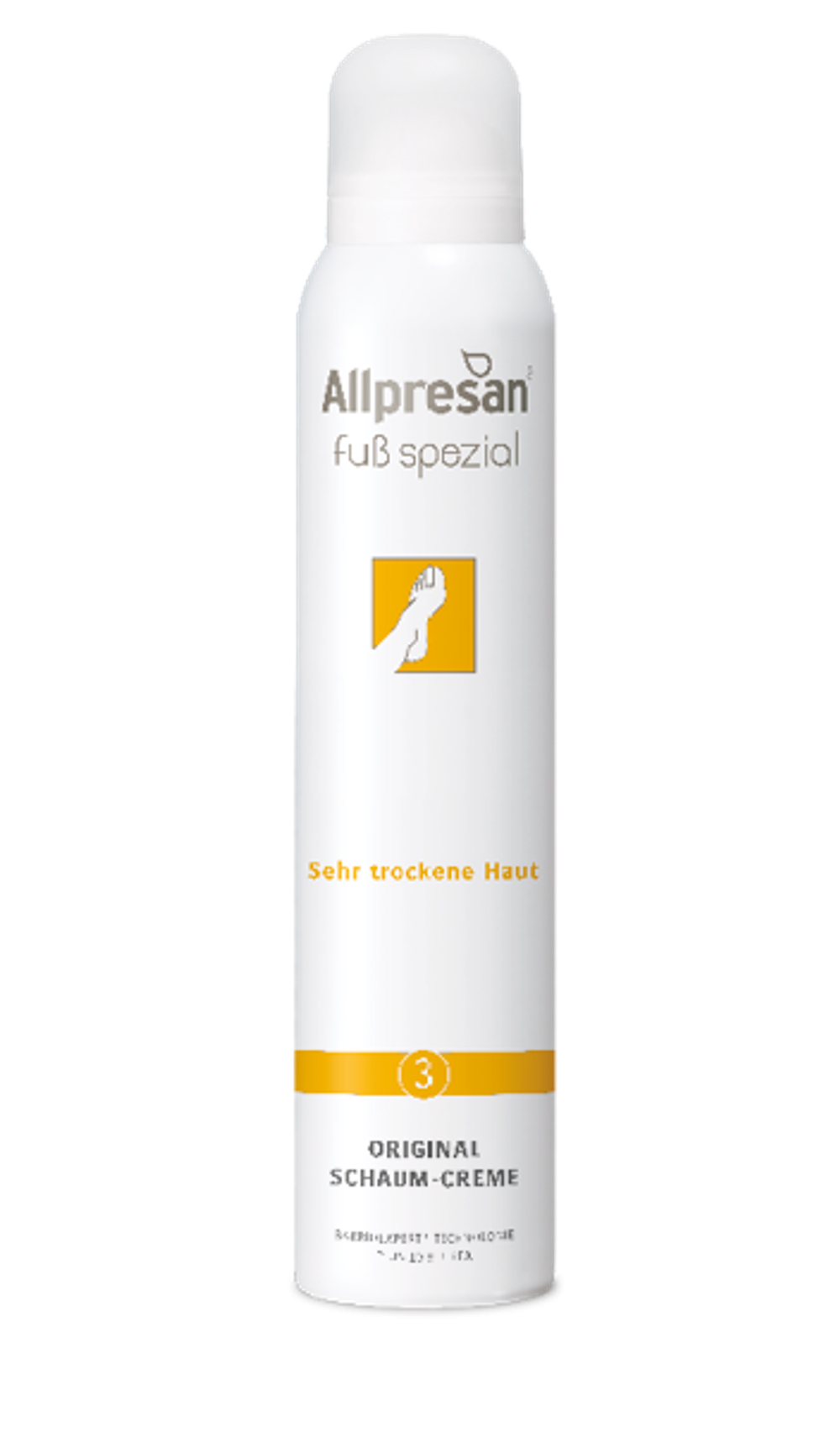 Крем-піна для дуже сухої та грубої шкіри стоп allpresan №3