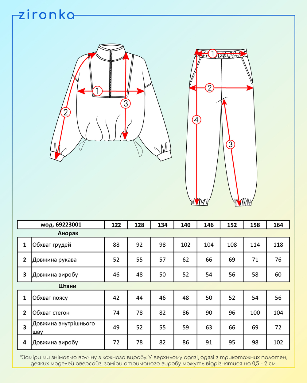 Спортивний костюм флісовий блакитний для дівчинки (арт. 5222300109)