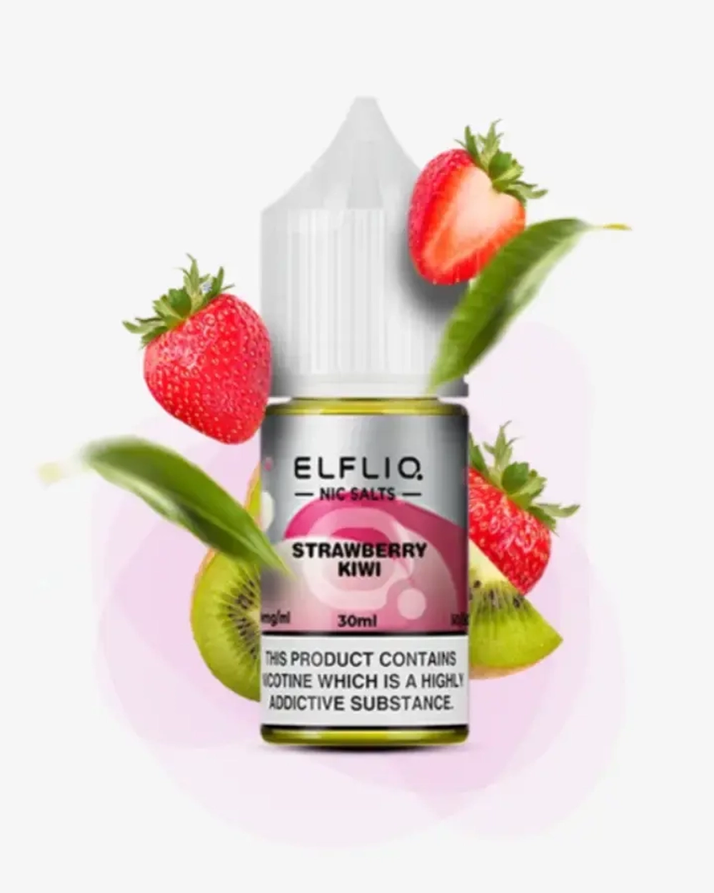 Жидкость ELFLIQ Strawberry Kiwi (Ельфлик Клубника Киви) 30 мл/5%