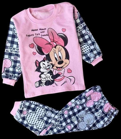 Костюм для дому та сну (піжама) "Мінні", футер ТМ "Ua"