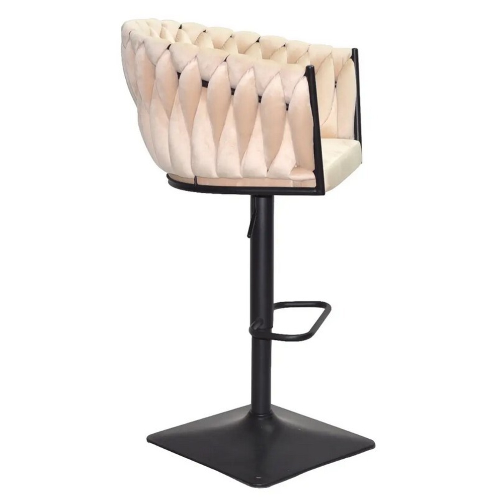 Стільчик для визажу Lolita Velor Black