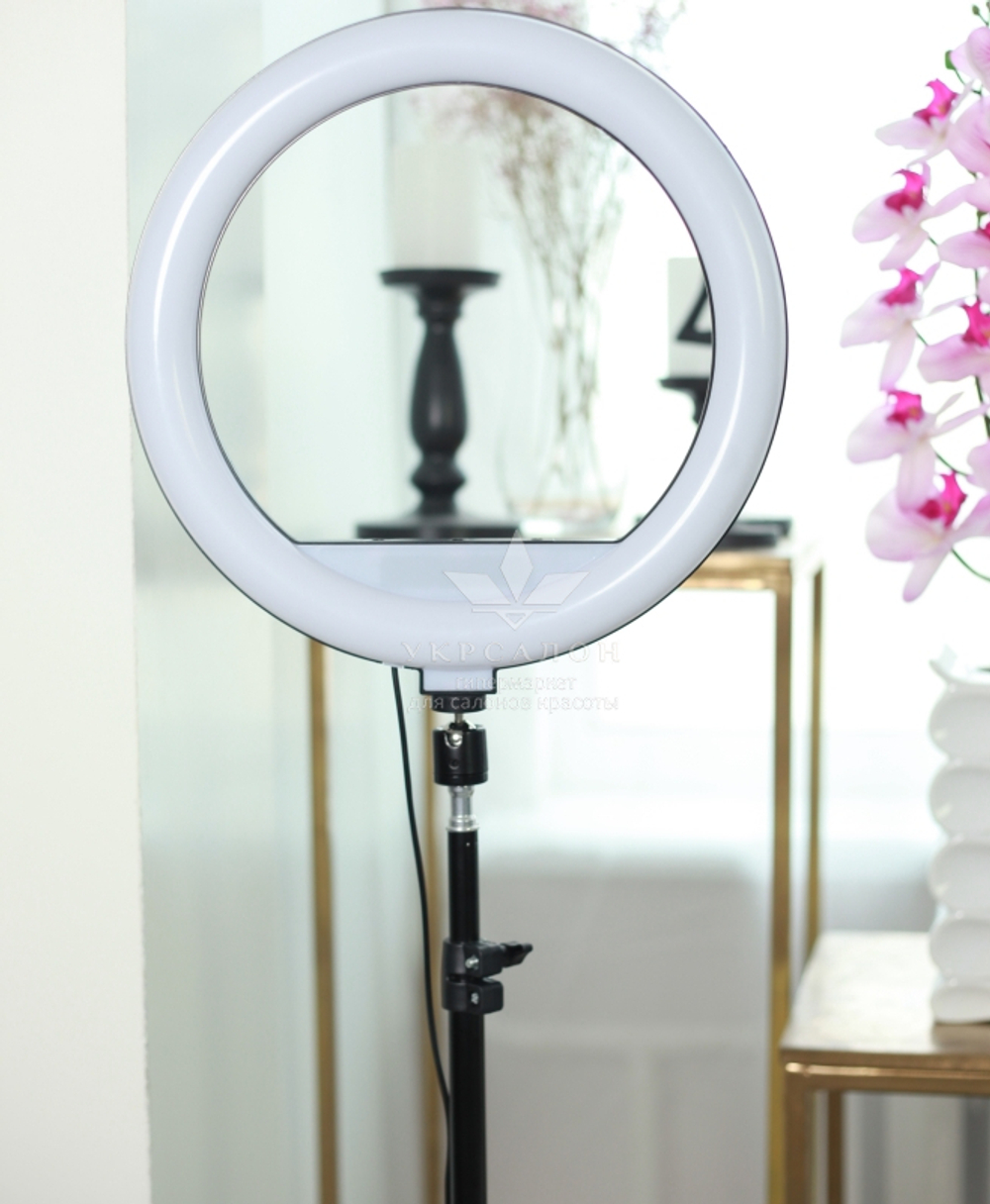 Кольцевая лампа Elexy 33 c функцией работы от повербанка