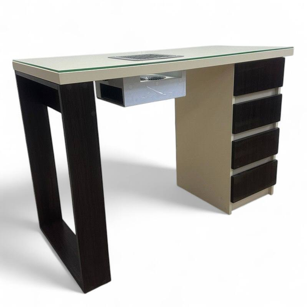 Маникюрный стол Mark SM-100 с вытяжкой и защитным стеклом