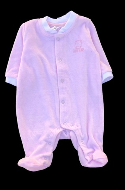 Чоловічок "I love Bears", велюр ТМ "Idexe" (50-56 см)