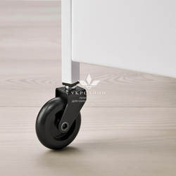 Косметологическая тележка Nissa белая