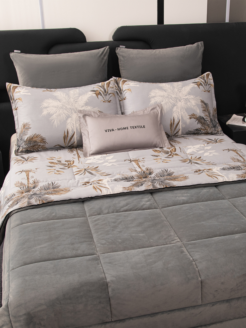 Комплект постельного белья Сатин Velouria Luxe с Одеялом VL009