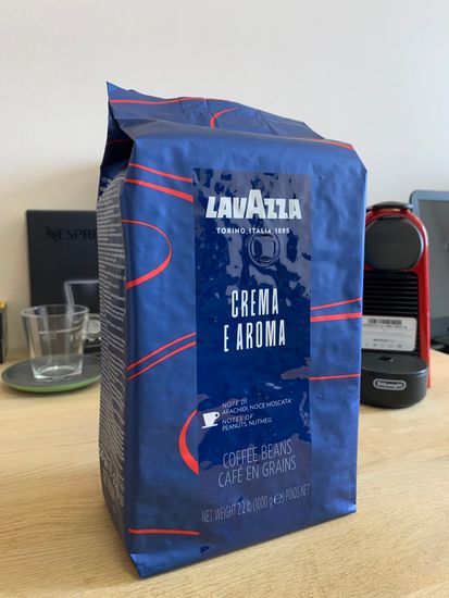 Кава в зернах Lavazza Crema e Aroma espresso 1000g