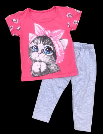 Костюм 2в1: футболка, бриджі, бавовна ТМ "Enes"