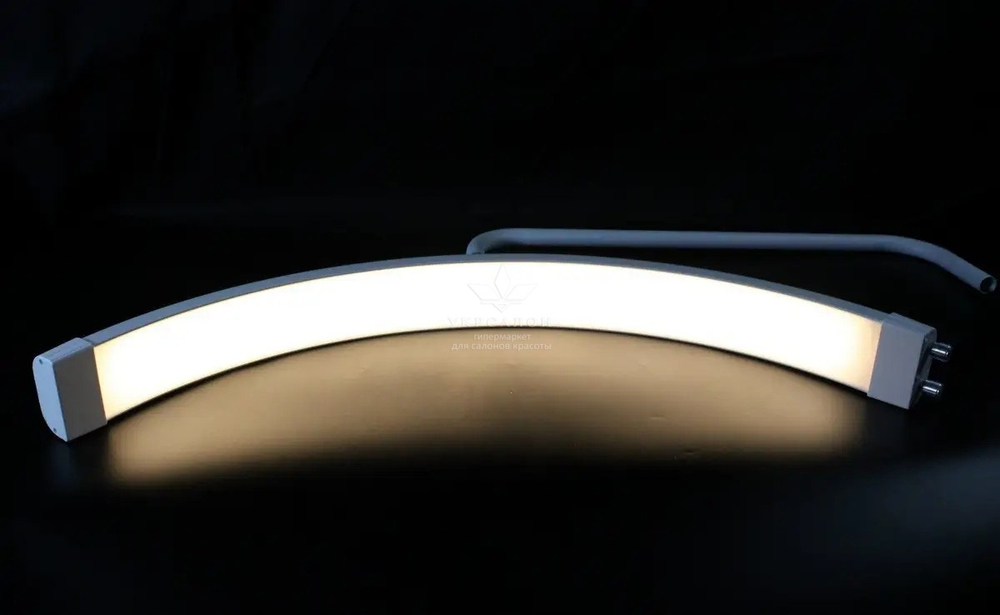 Безтіньова Led лампа для бьюті майстра Smart Moon Light HD-M8X, 60 Вт, біла