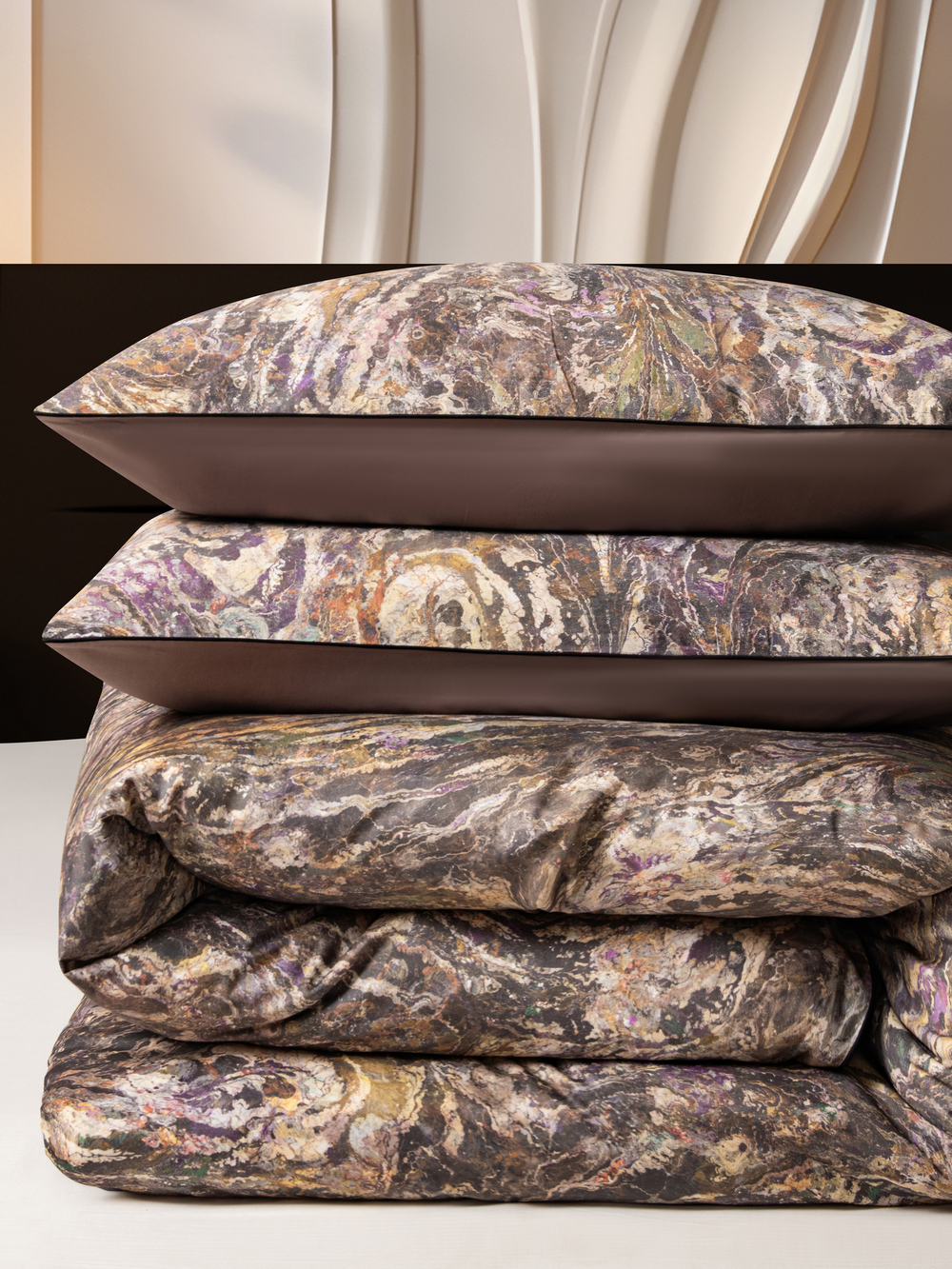 Комплект постельного белья Сатин Премиум CPA051