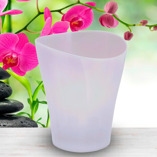 Вазон спеціалізований для орхідей "Ніка" 16*19 см рожева перлина/114051/2469