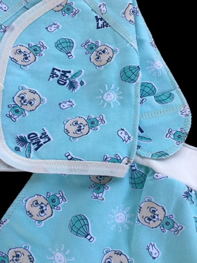 Комплект 2в1: льоля, повзунки "Принт", футер ТМ “Happy ToT” (50 см)