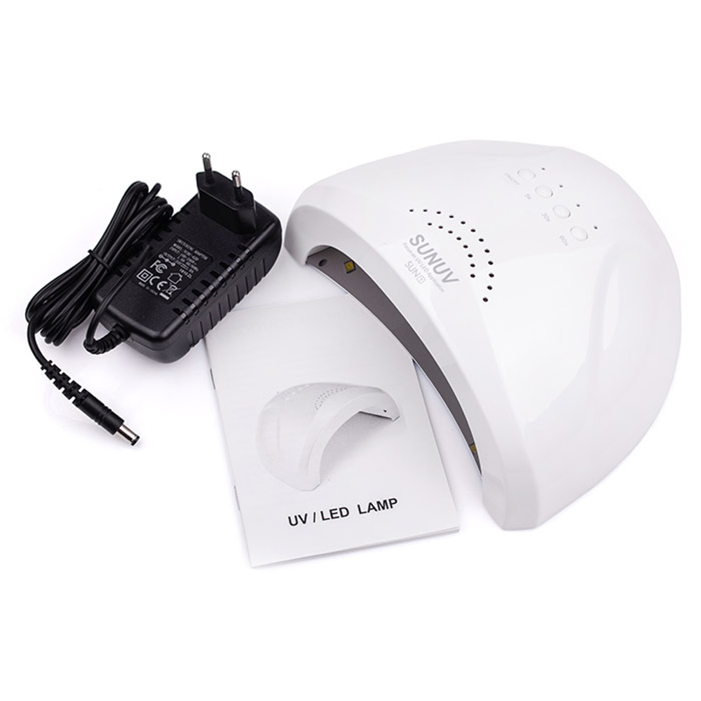 Лампа для манікюру LED+UV Sun One, нового покоління із кварцовими діодами, 48W (оригінал)