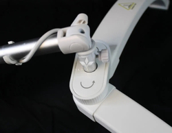 Бестеневая Led лампа для бьюти мастера универсальная F-700B, 31 Вт, белая