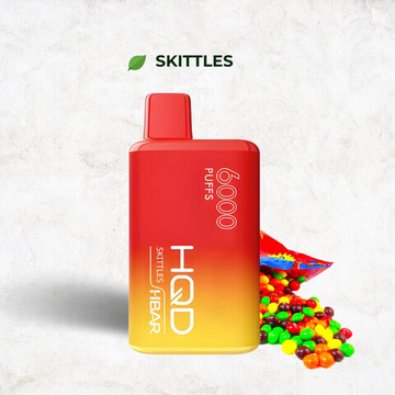 HQD HBAR 6000  Skittles 5% nic